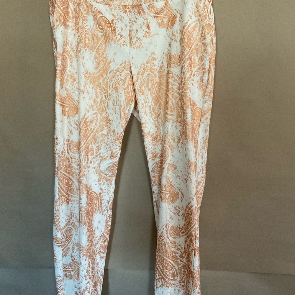 Soft Surroundings Paisley Print Pants. Size L